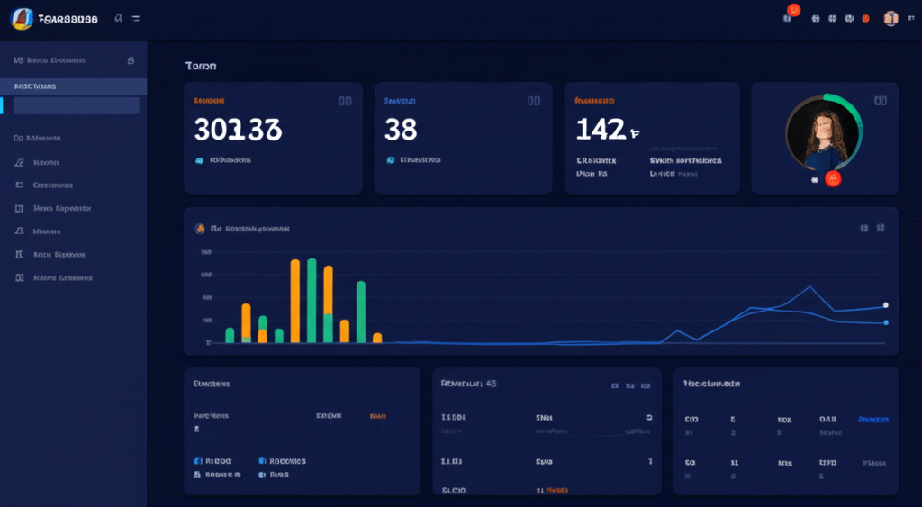 Screenshot of School Dashboard