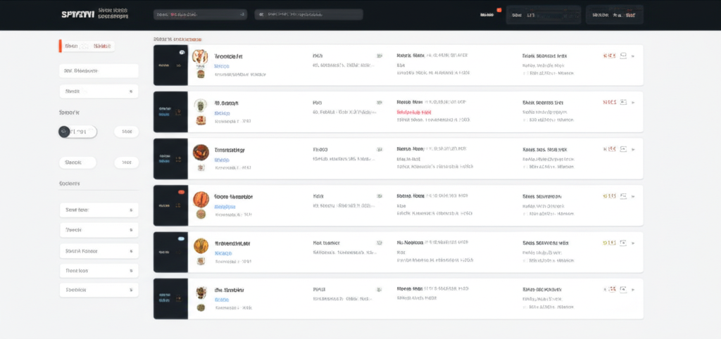 Screenshot of Live Competitions